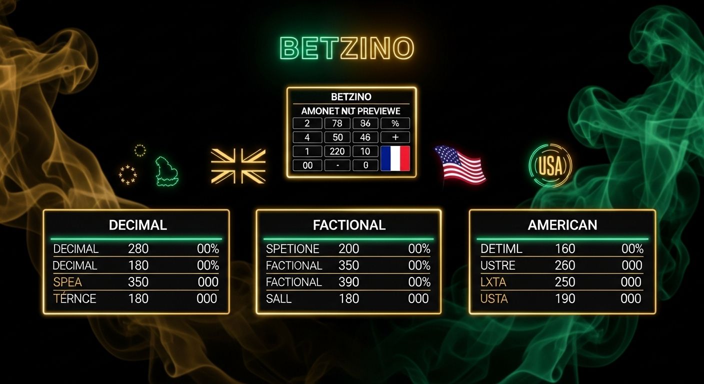 Formats de cotes over under betting
